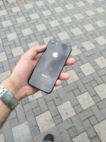 купить iphone s5: IPhone 8, 64 GB, Qara, Barmaq izi