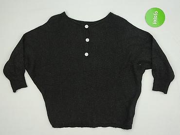 sweter czarny: Sweter damski, rozmiar One size — 2