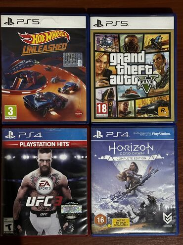 ufc 3: Продаются игры для playstation 5,4 PS5 игры Hotwheels linleashed -