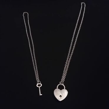 elegantni ženski kompleti: Komplet od 2 ogrlice od nerđajućeg čelika za parove ili bff