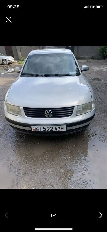 пасат 5: Volkswagen Passat: 1998 г., 1.6 л, Механика, Бензин, Седан