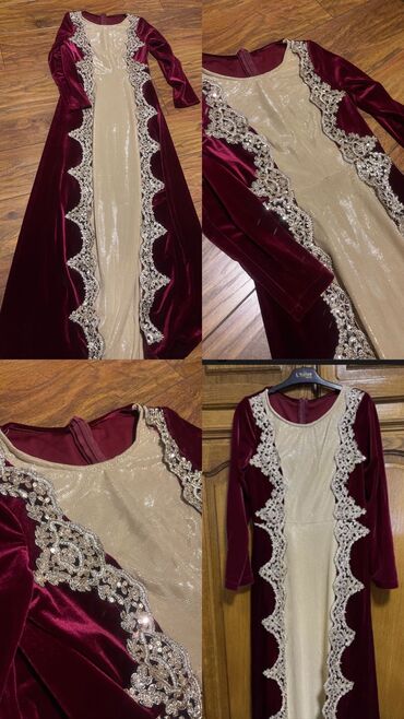 elegantne haljine kupujemprodajem: One size, color - Burgundy, Other style, Long sleeves