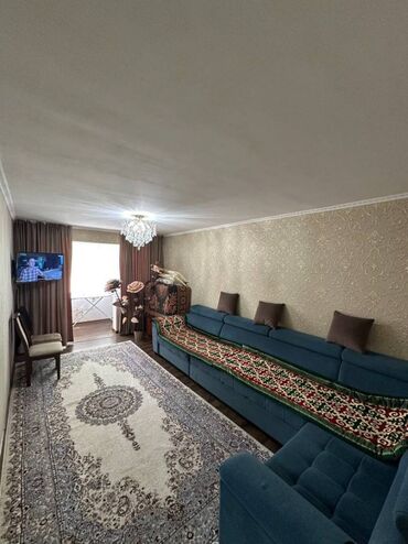 купить квартиру в микрорайоне бишкек: 1 комната, 35 м², 105 серия, 3 этаж, Дизайнерский ремонт