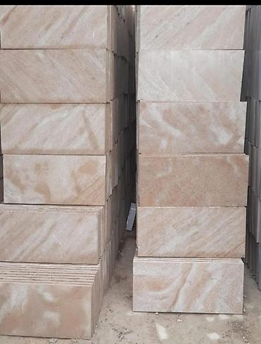 Dekorativ daşlar: Qumdaşı üzlük plitələri Məhsul təsviri: - Təbii qumdaşından kəsilmiş — 5