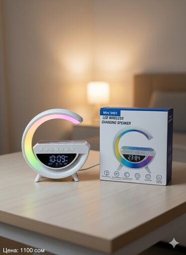 расческа выпрямитель купить: Название модели Mini 3401 LED Wireless Charging Speaker Тип устройства