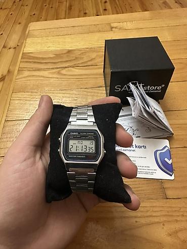 nömrəli saat: Yeni, Qol saatı, Casio, rəng - Gümüşü — 1