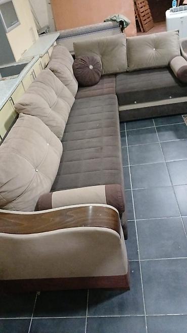 metbex kunc divan: Künc divan – yataq funksiyalı - Forma: L-şəkilli künc divan - Rəng — 6