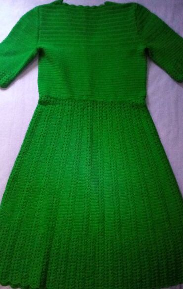 Haljine: Haljina Nova od Vune Rucni Rad velicina je otprilike XXL ali saljemo na lalafo.rs — 2 Haljine: Haljina Nova od Vune Rucni Rad velicina je otprilike XXL ali saljemo — 2