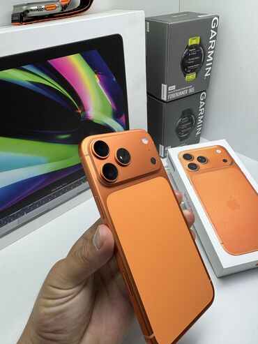 поко ф7 про цена в бишкеке: IPhone 17 Pro, Жаңы, 256 ГБ, Коргоочу айнек, Кабель, Куту, Бөлүп төлөө менен