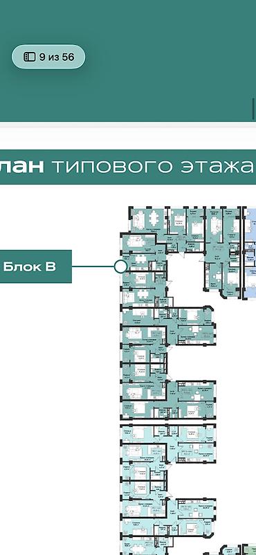 Продажа квартир: 2 комнаты, 77 м², Элитка, 15 этаж, ПСО (под самоотделку) — 7