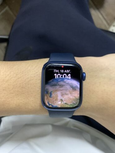 ейрподс про: Продаю Apple Watch Series 7 41mm в синем цвете все нюансы видны на