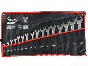 Setovi ručnog alata: GEKO G11152 – set kombinovanih ključeva (colovni) - Profesionalni set — 3