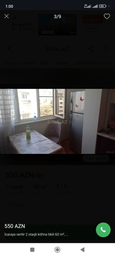 Uzunmüddətli kirayə mənzillər: Bəy otaq yoldaşı axrarıram, işliyən və təmizkar olmağı mütləqdi — 3