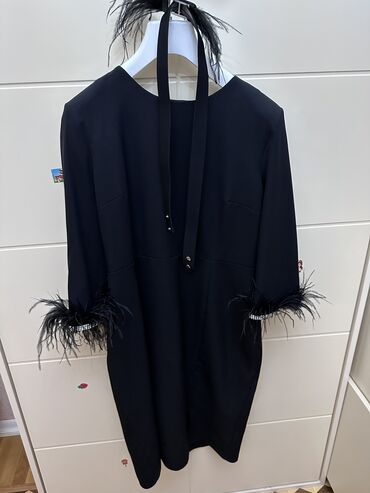 ziyafet geyimleri 2018: Вечернее платье, 4XL (EU 48)