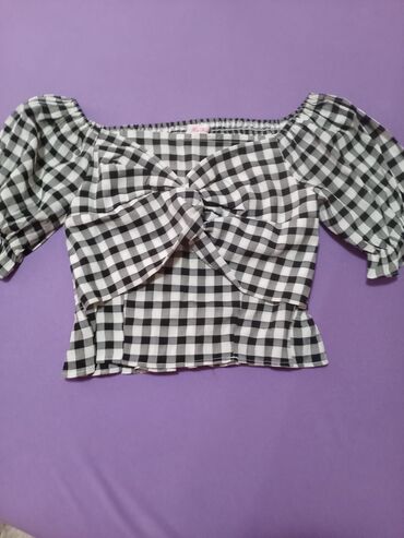bluze za punije žene: S (EU 36), Plaid