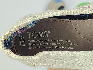 ugg buty born2be: Damskie espadryle TOMS Classic - Model: Classic Alpargata - Rozmiar — 5