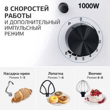 Блендеры, комбайны, миксеры: Блендер, миксер, Новый, Бесплатная доставка — 6