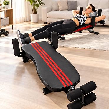 Yırtıq çarpayısı 💪 Qrija aparatı – ev şəraitində bədən dartınması və