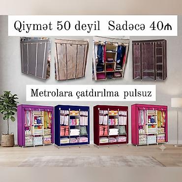 parça skaf: Dolab Qarderob ✔️ ENDİRİMLƏ Qiymət : 40 ₼ 💃🏻 Metal kanstruksiya — 1