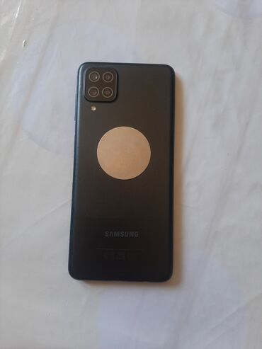 samsung s4 i9505: Samsung Galaxy A12, Колдонулган, 32 GB, түсү - Кара, 2 SIM