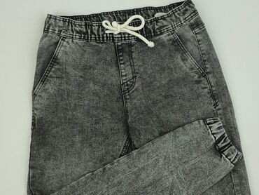 plisowane spodnie reserved: Sinsay, Chinos for men, size XS (EU 34)