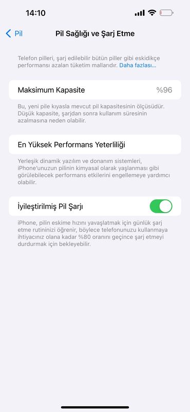 ayfon 14 dubayski: IPhone 14 Pro Max, 128 GB, Deep Purple, Face ID, Sənədlərlə, Barmaq izi