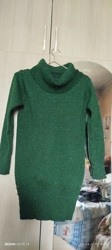 Повседневные платья: Повседневное платье, Осень-весна, Футляр, 2XL — 15