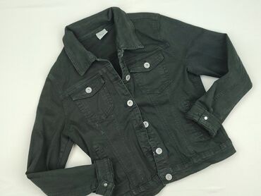 Ubrania damskie: Kurtka jeansowa damska, Denim, rozmiar L