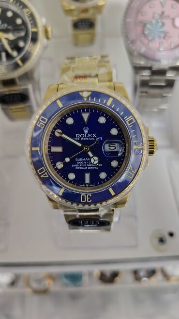 Qol saatları: Yeni, Qol saatı, Rolex, rəng - Qara — 16