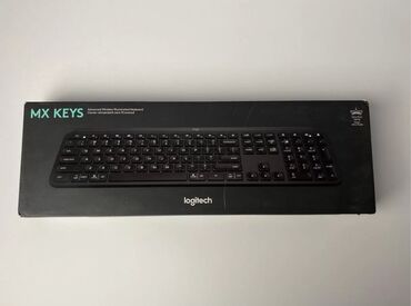 Клавиатуры: Logitech MX Keys ✅ Новая ✅ Цвет: черный. Клавиатура Logitech MX Keys