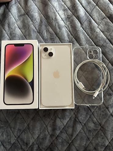 IPhone 14 Plus, 256 GB, White Titanium, Face ID, Sənədlərlə, Zəmanət lalafo.az -da IPhone 14 Plus, 256 GB, White Titanium, Face ID, Sənədlərlə, Zəmanət