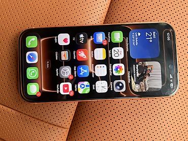 iphon 17 pro: IPhone 17 Pro, 256 GB, Narıncı, Face ID, Simsiz şarj, Sənədlərlə — 2