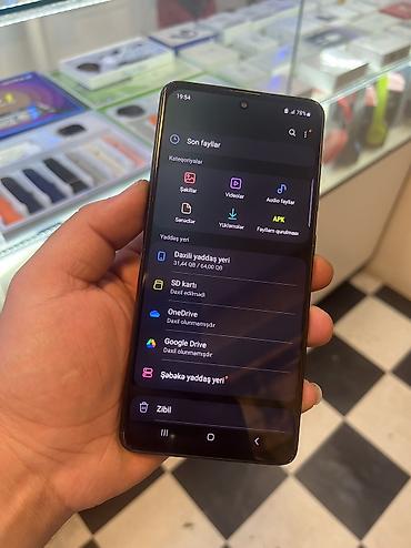 a51 kabro: Samsung Galaxy A51, 64 GB, rəng - Qara, Barmaq izi, Sənədlərlə, Zəmanət — 3