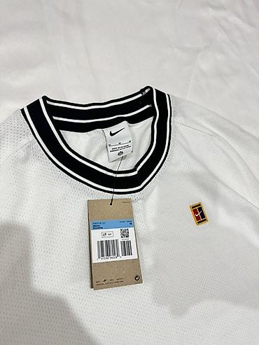 Футболки: Мужская футболка, M, Nike, Новый, цвет - Белый, Самовывоз — 2