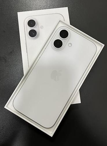 IPhone 17, Б/у, 256 ГБ, Белый, Коробка