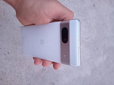 Google: Google Pixel 7a, Б/у, 128 ГБ, цвет - Белый, eSIM, 1 SIM — 2