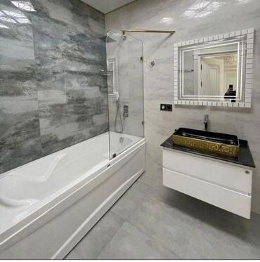 Duş kabinaları, arakəsmələr: Yeni Üstü açıq kabina, Künc üçün, Pulsuz çatdırılma — 5