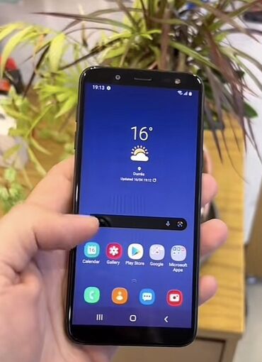 samsung galaxy note 9 ikinci el: Samsung Galaxy J6, 4 GB, rəng - Qara, Zəmanət, Sensor, Barmaq izi