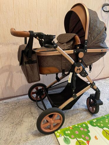 bene baby коляска: Коляска, цвет - Коричневый