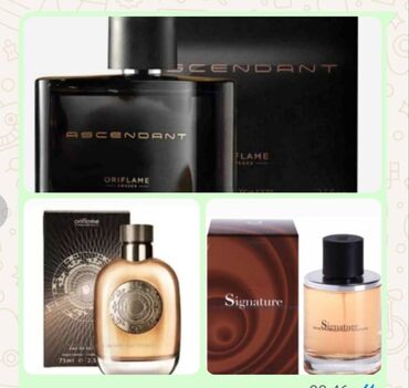 possess oriflame qiymeti: Oriflame " Ascendant", " Signature", " Flamboyant",75ml. Her biri