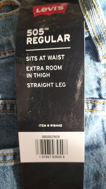 Спецодежда: Джинсы Levi's (USA) размер 34-32.(50-52) оригинал — 12