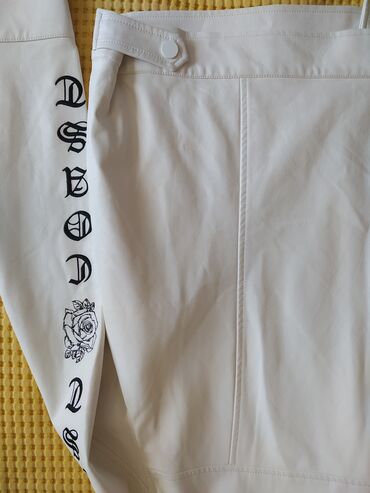 Ostale jakne, kaputi, prsluci: Guess bela univerzalna jakna sa vezenim aplikacijama na — 5