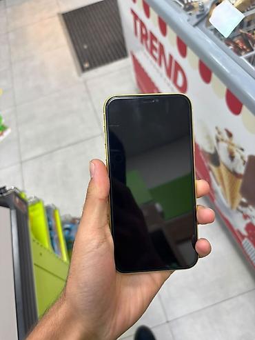 Мобильные телефоны и аксессуары: IPhone 11, 64 ГБ, Желтый, Face ID — 2
