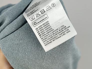 jasnoniebieski top: H&M, Sweter damski, rozmiar 4XL — 5