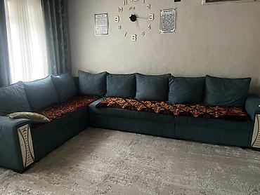 sofa: Угловой диван, C подушками — 2