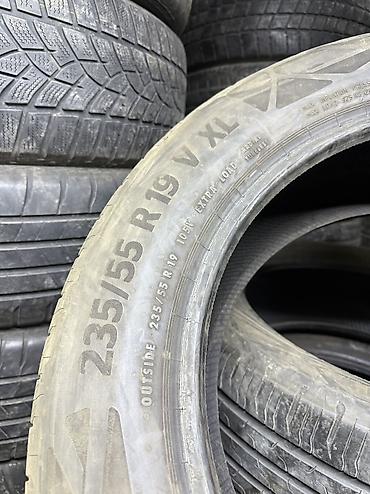 20000: Шины 235 / 55 / R 19, Лето, Б/у, Комплект, Легковые, Continental — 3