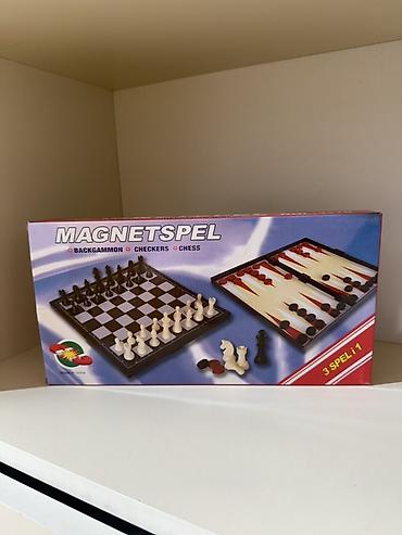 chess: Məhsul: Maqnitli stolüstü oyun dəstləri Seçim 1 – MAGNETSPEL 3-in-1 — 4