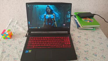 купить компьютер полный комплект: Ноутбук, MSI, 16 ГБ ОЭТ, Intel Core i7, 15.6 ", Колдонулган, Жумуш, окуу үчүн, эс тутум SSD