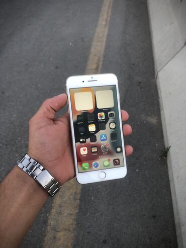 IPhone 7 Plus, 128 GB, Ağ, Barmaq izi, Simsiz şarj, Sənədlərlə