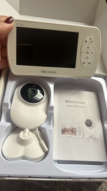 kamera adapteri: Uşaq monitoru – 4.3" LCD ekranlı video-bakıcı seti Xüsusiyyətlər: -
